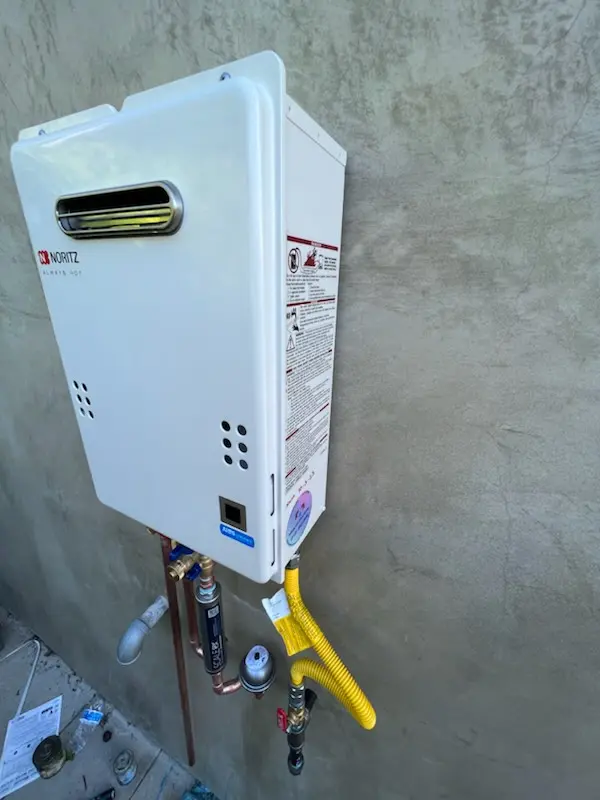 Tankless water heater installation for Swanktown homes